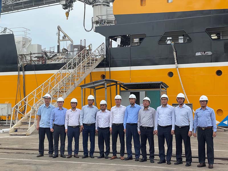 Cục trưởng Cục Đăng kiểm Việt Nam làm việc với các đơn vị thành viên Tổng công ty Công nghiệp tàu thủy